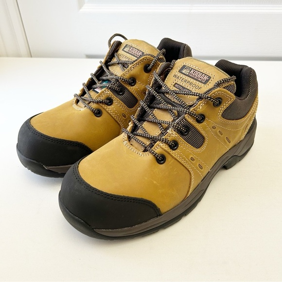 KODIAK Men’s Trail Waterproof Composite Toe Hiker Safety Work Shoe Brown Size 10 - Picture 6 of 14